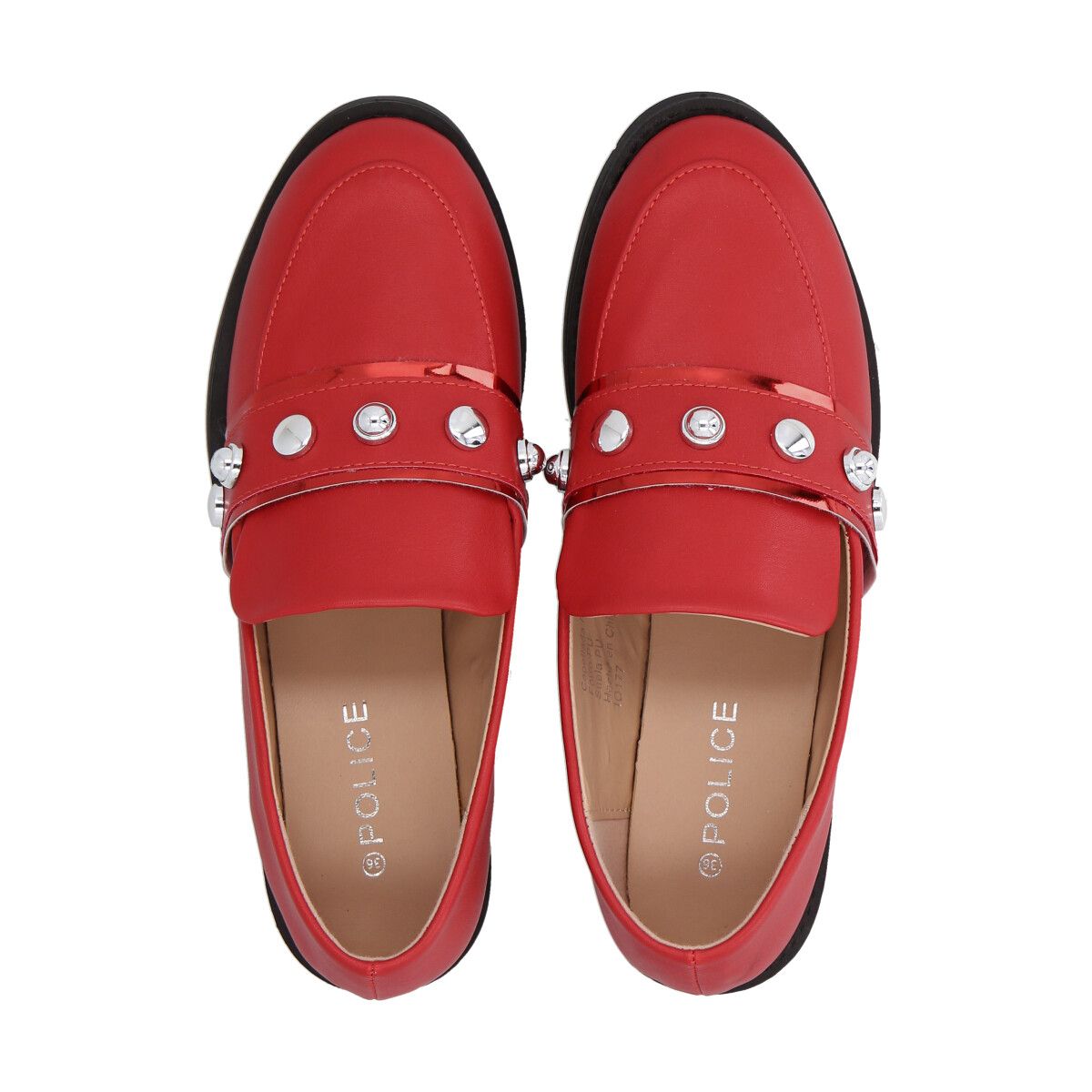 POLICE - Zapato Mujer Rojo Lola 77 Police