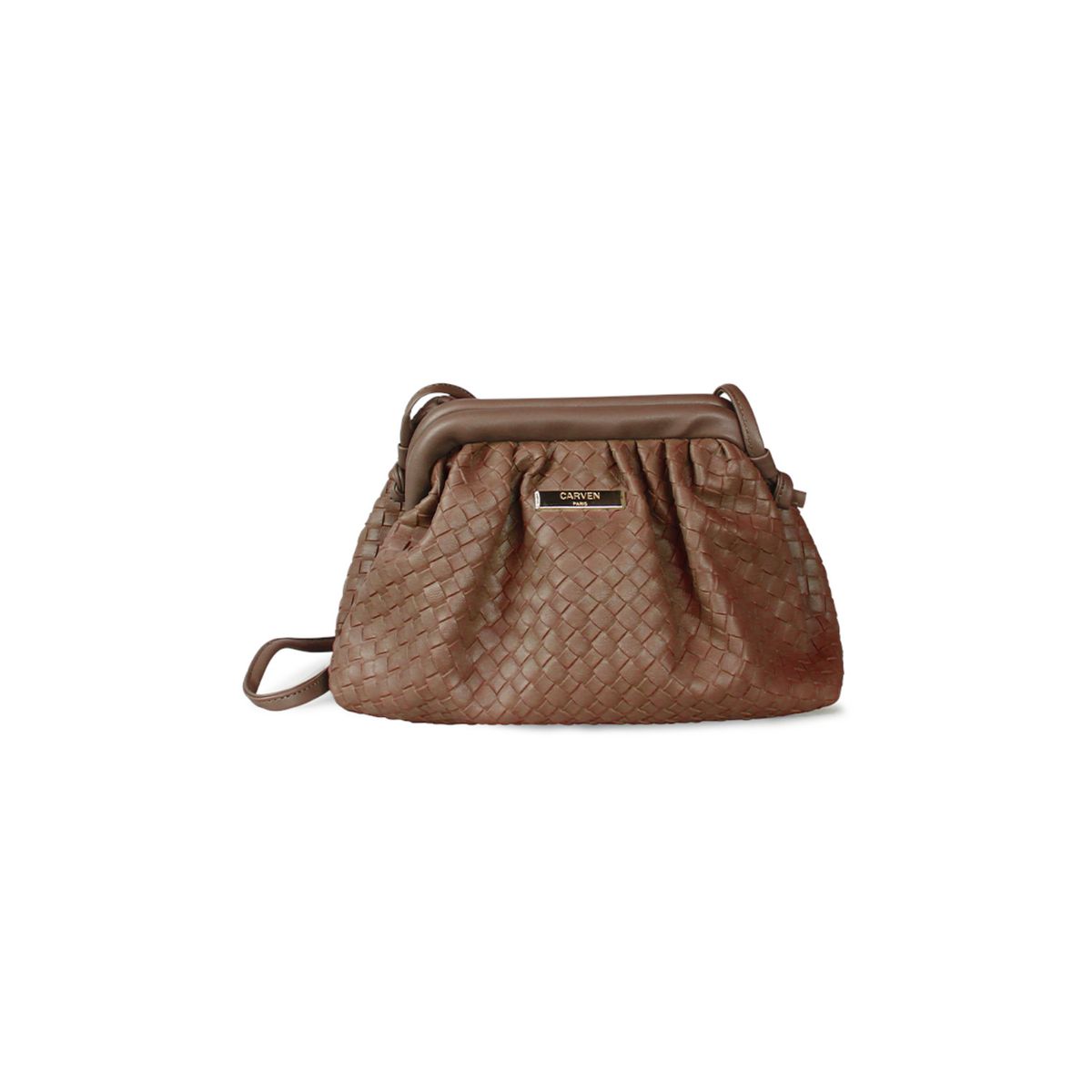 CARVEN - Cartera Freya mini taupe Carven Paris