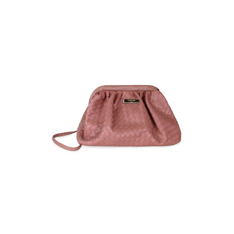 CARVEN - Cartera Freya mini rosada Carven Paris