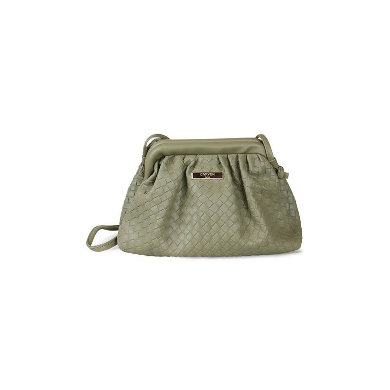 CARVEN - Cartera Freya mini verde Carven Paris