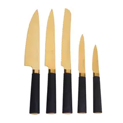 VINERS - Set 6 Pzs Titan Gold Bloque Magnético