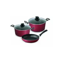 IMAHE - BATERIA ALUMINIO 5 PIEZAS JUST COOK