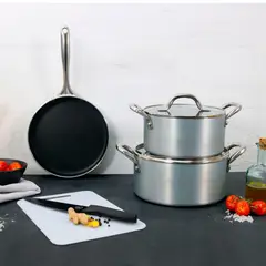 ILKO - BATERIA DE COCINA ANTIADHERENTE 5 PIEZAS
