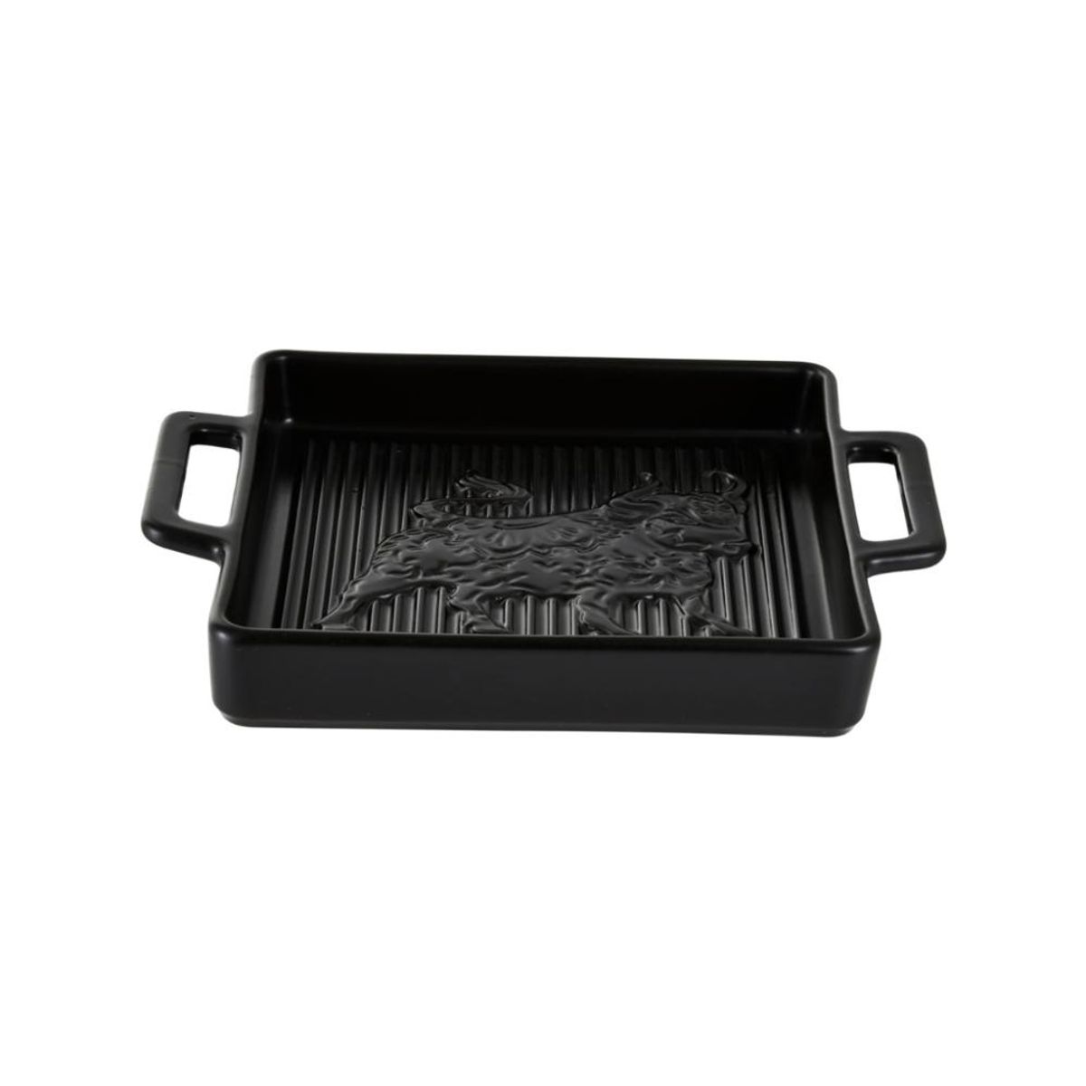 IMAHE - FUENTE CUADRADA GRILL CERÁMICA GRES 22X17X3 IMAHE