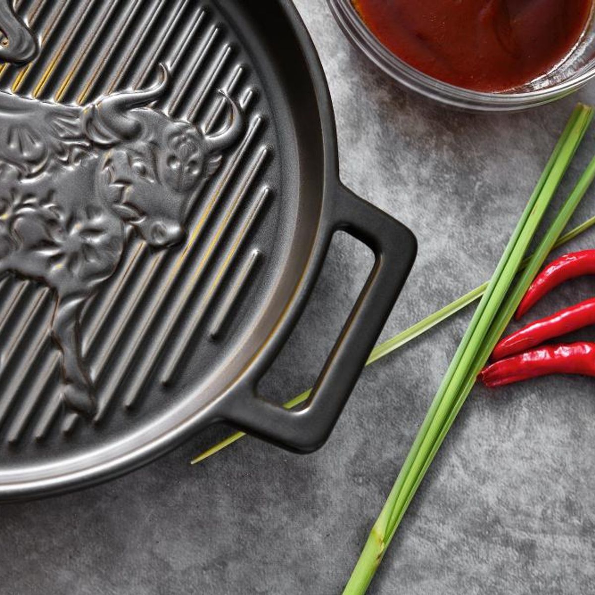 IMAHE - FUENTE REDONDA GRILL CERÁMICA GRES 248X20X3 IMAHE