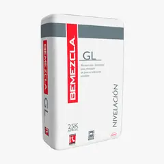 GENERICO - Bemezcla GL - Nivelante, Saco 25 Kg