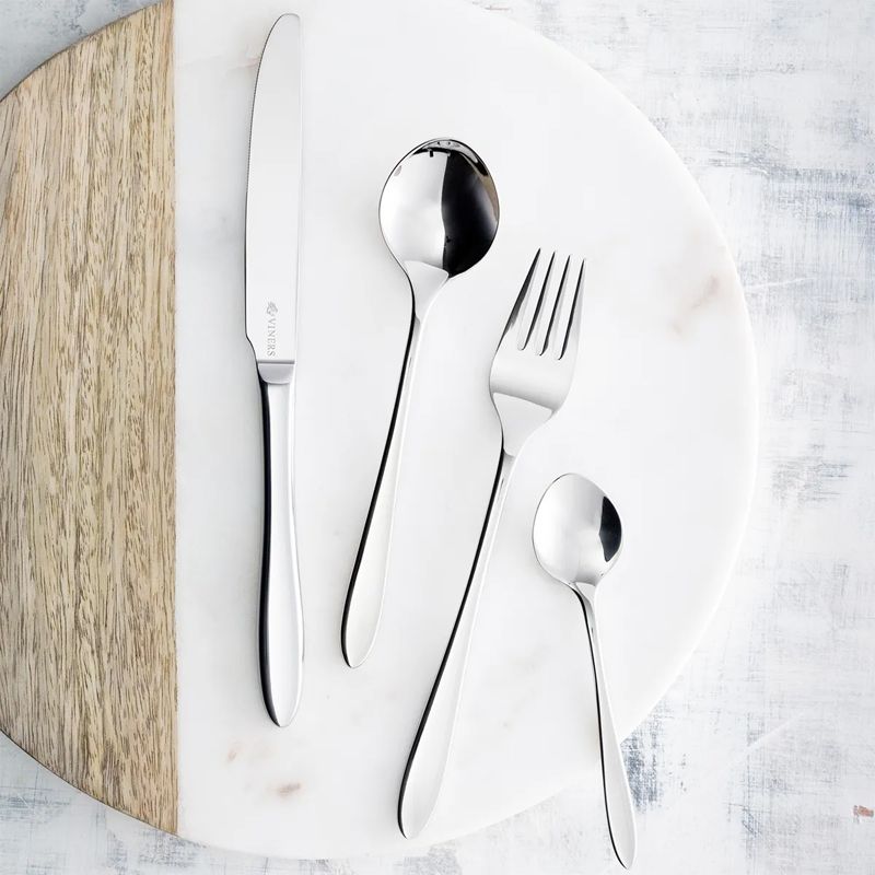 VINERS - Set Cubiertos Eden 24 Pzs Acero Inoxidable
