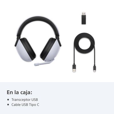 Imagen 2 del producto Audífonos inalámbricos con noise cancelling para juegos INZONE H9