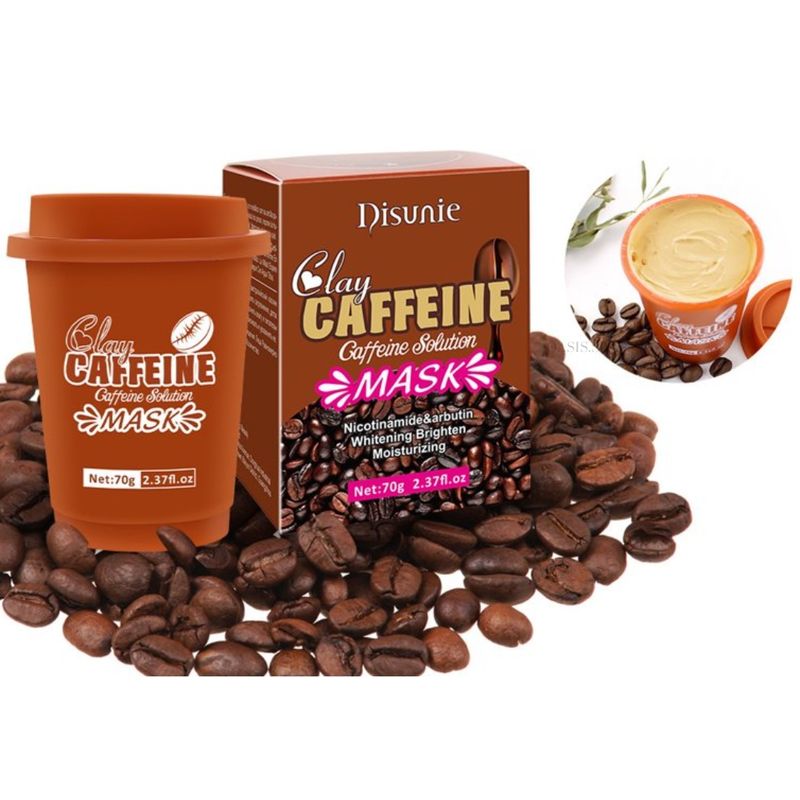 GENERICO - Mascarilla Facial Hidratante De Arcilla De Cafeína