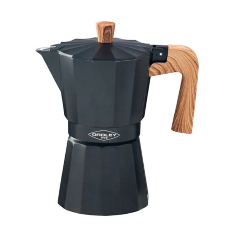 OROLEY - Cafetera Moka Italiana Oroley New Dakar Nature 9 Tazas