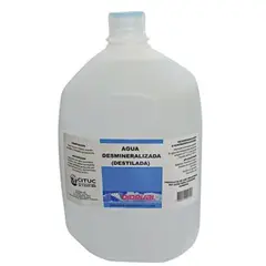 GENERICO - Agua Destilada Desmineralizada Bidon 5 Litros Dideval