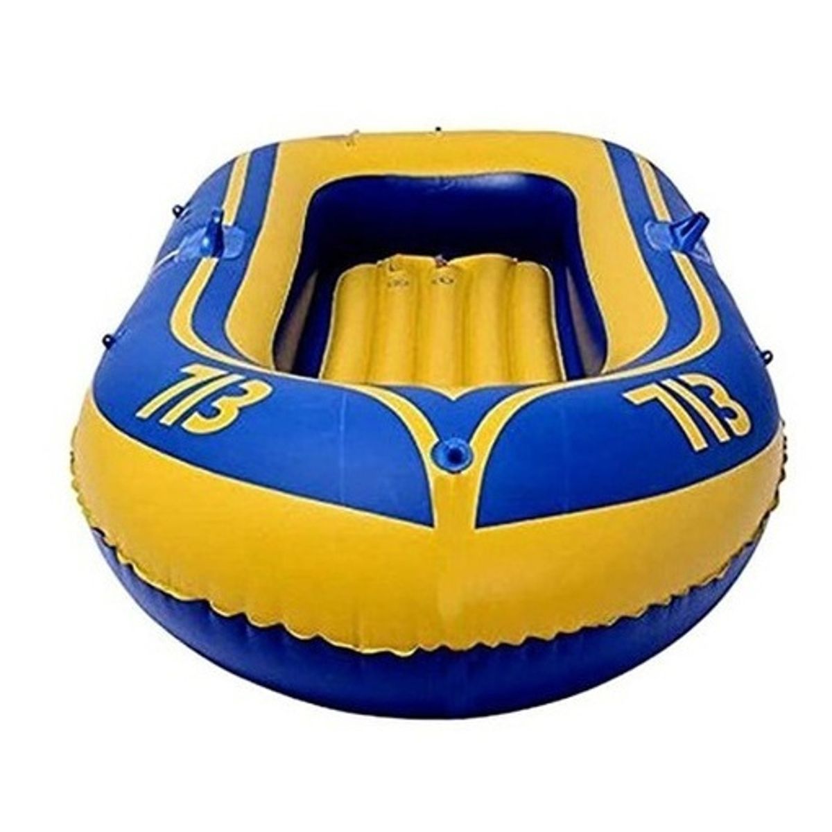GENERICO - Bote Inflable Con Inflador, Remos, Parches Para 2 Personas