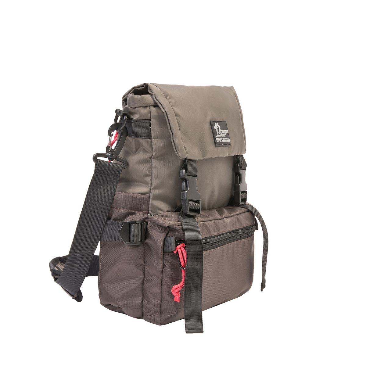 PANAMA JACK - Bolso Notebook Hombre Caqui Panama Jack