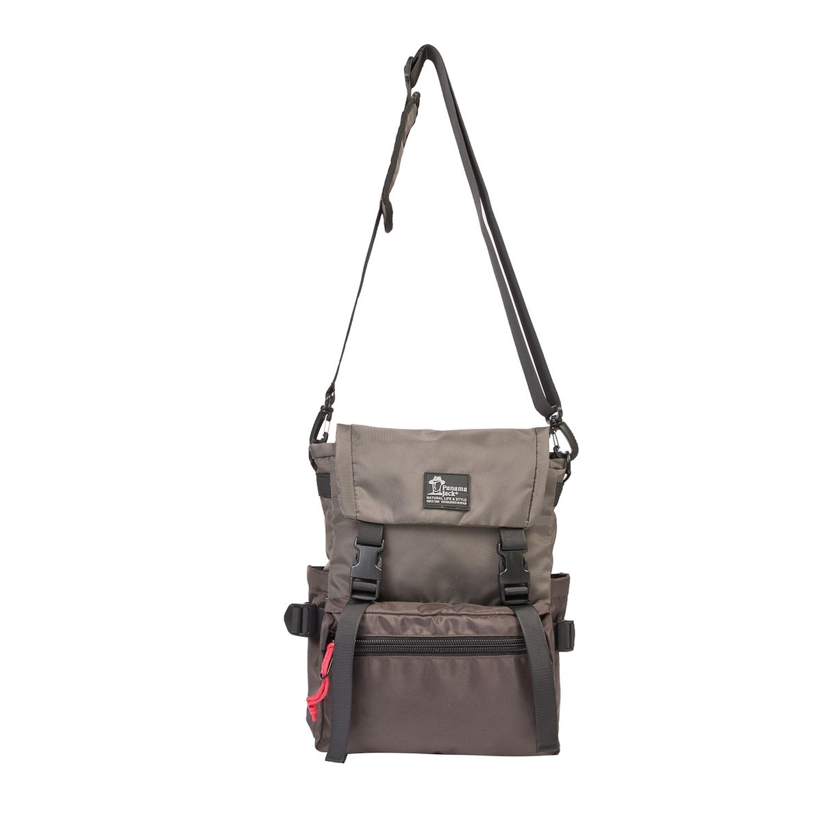 PANAMA JACK - Bolso Notebook Hombre Caqui Panama Jack