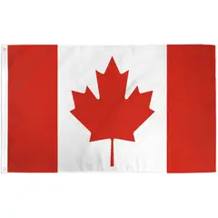 GENERICO - Bandera de Canadá de 90cm x 60cm