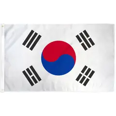 GENERICO - Bandera de Corea del Sur de 90cm x 60cm