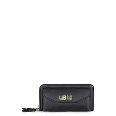 CARVEN - Billetera de mujer Aria negra Paris