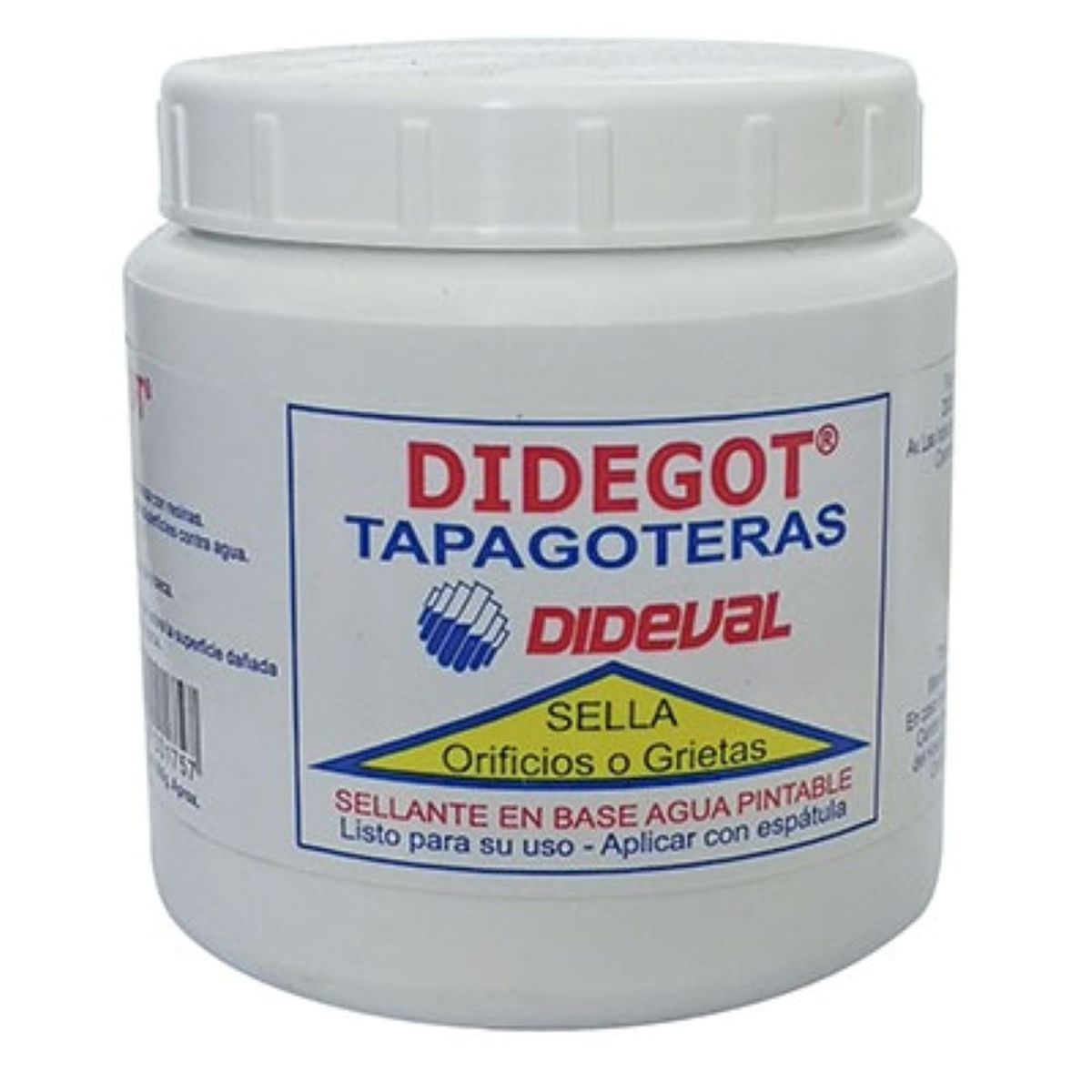 GENERICO - Tapagoteras Didegot 500gr Pack 2 Und Sella Grietas