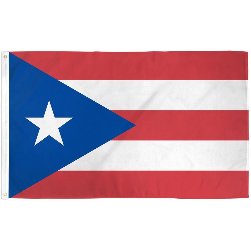 GENERICO - Bandera de Puerto Rico de 90cm x 60cm