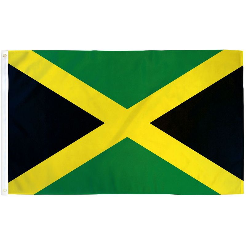 GENERICO - Bandera de Jamaica de 90 Cm X 60 Cm