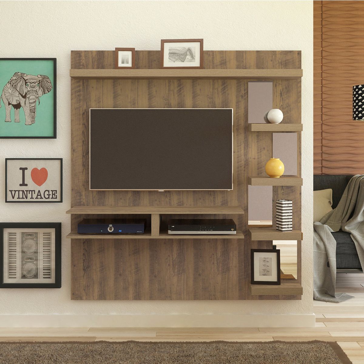 RODLER - Panel TV 50" Premium Café