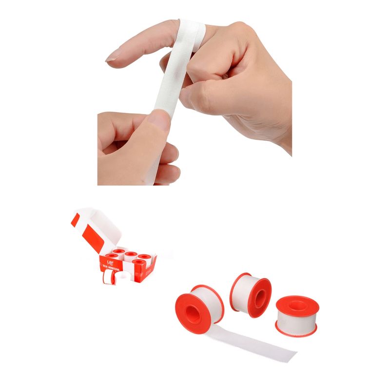 GENERICO - Cinta De Tela Rigida 25cmx5mtrs Para Deportes Calistenia Soccer Rudby