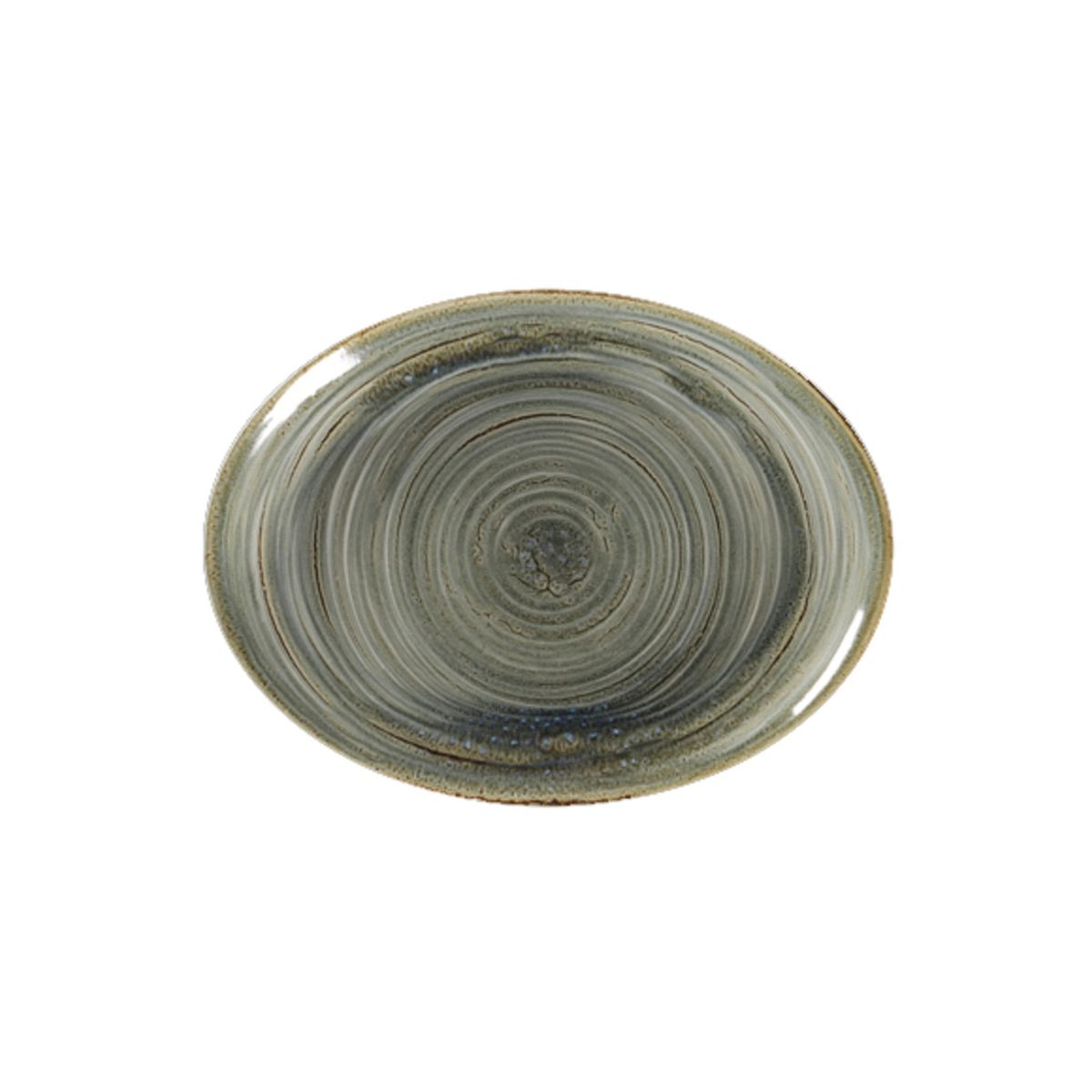 RAK PORCELAIN - PLATO OVALADO PORCELANA PERIDOT 21CM SPOT RAK RAK PORCELAIN