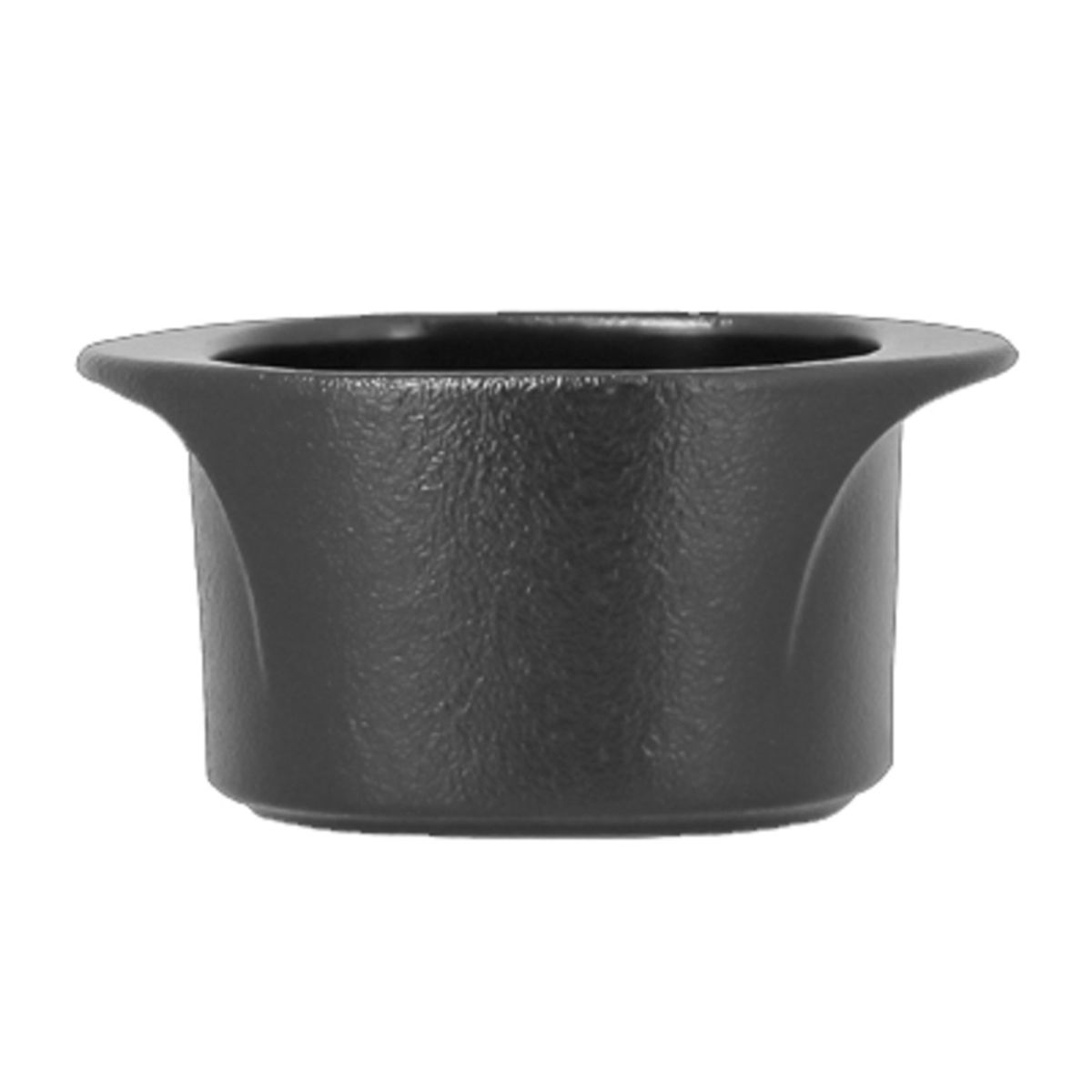 RAK PORCELAIN - PLATO CUADRADO HONDO NEGRO 95CM NEOFUSION RAK RAK PORCELAIN