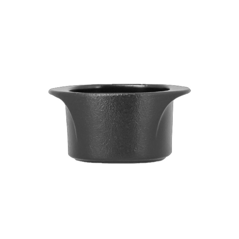 RAK PORCELAIN - PLATO CUADRADO HONDO NEGRO 9.5CM NEOFUSION RAK RAK PORCELAIN