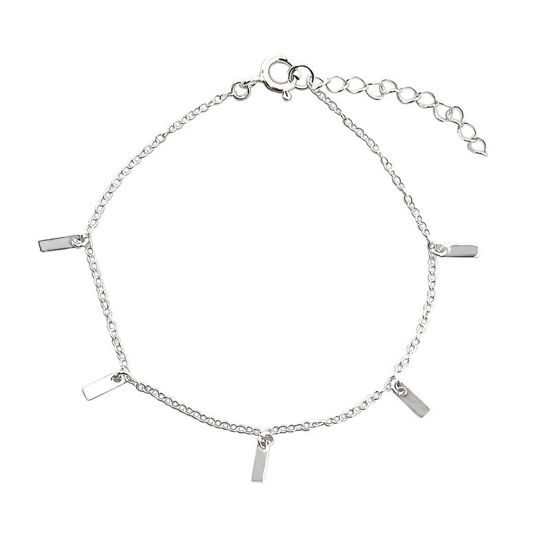 ANDREA COGGIOLA JOYAS - Pulsera Sofia Plata Fina 925