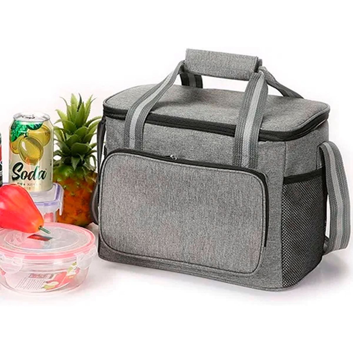 ESHOPANGIE - Lonchera Bolsa Térmica De Almuerzo Portátil Gran Capacidad