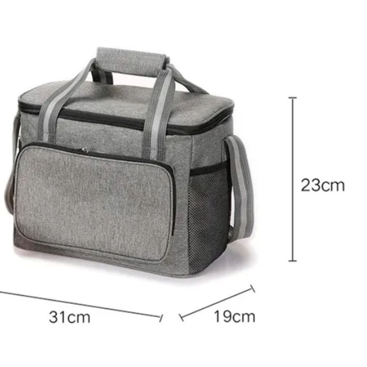 ESHOPANGIE - Lonchera Bolsa Térmica De Almuerzo Portátil Gran Capacidad