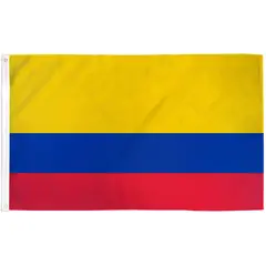 GENERICO - Bandera de Colombia de 90cm x 60cm