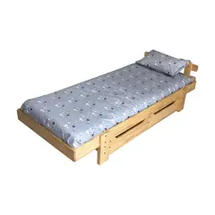 GROWME - Funda de plumón ESTRELLAS EN GRIS 1 plaza (140x220) cama cubrecamas