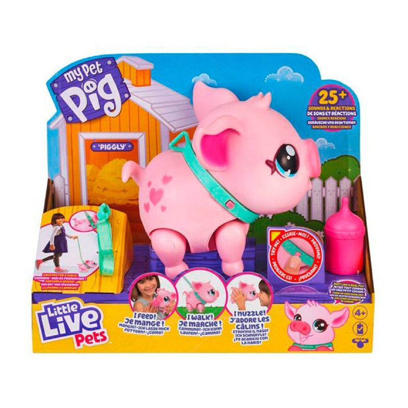 LITTLE LIVE PETS - LITTLE LIVE PETS - Mascota Mi Cerdito Interactivo