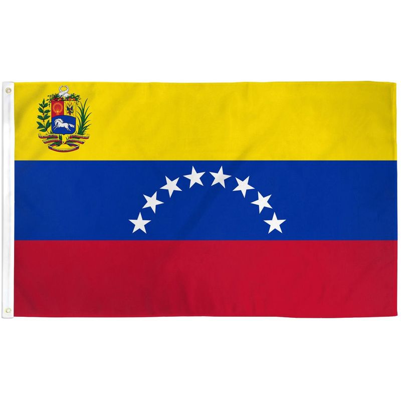 GENERICO - Bandera de Venezuela 8 estrellas de 90cm x 60cm