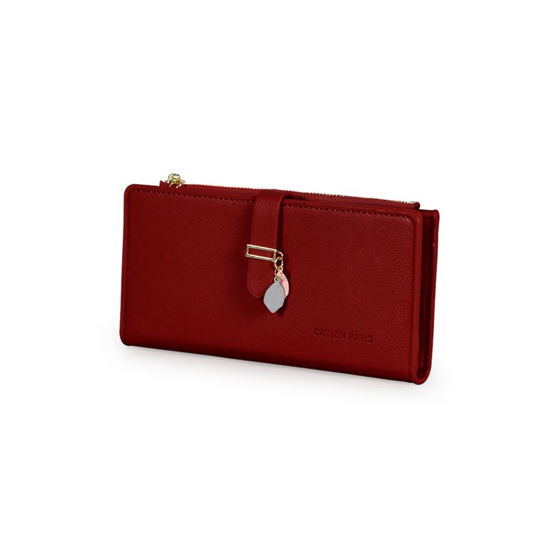 CARVEN - Billetera mujer Vera roja Carven CARVEN