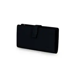 CARVEN - Billetera mujer Vesta azul Paris
