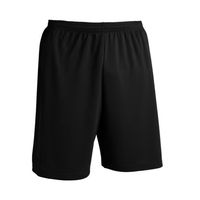 Short De Futbol Niño Negro Liso