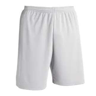 DRB - Short De Futbol Blanco Liso Costuras Reforzadas