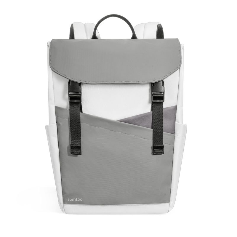 TOMTOC - Tomtoc Mochila A64 con Solapa Ligera de 18L para Notebook 16” - Gris