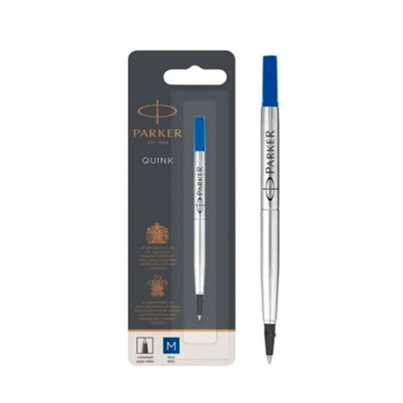 Poket - 3 Repuestos Parker Quink Roller M Azul