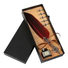 KUANGYE - Pluma Estilográfica Clásica Estilo Antiguo Vintage