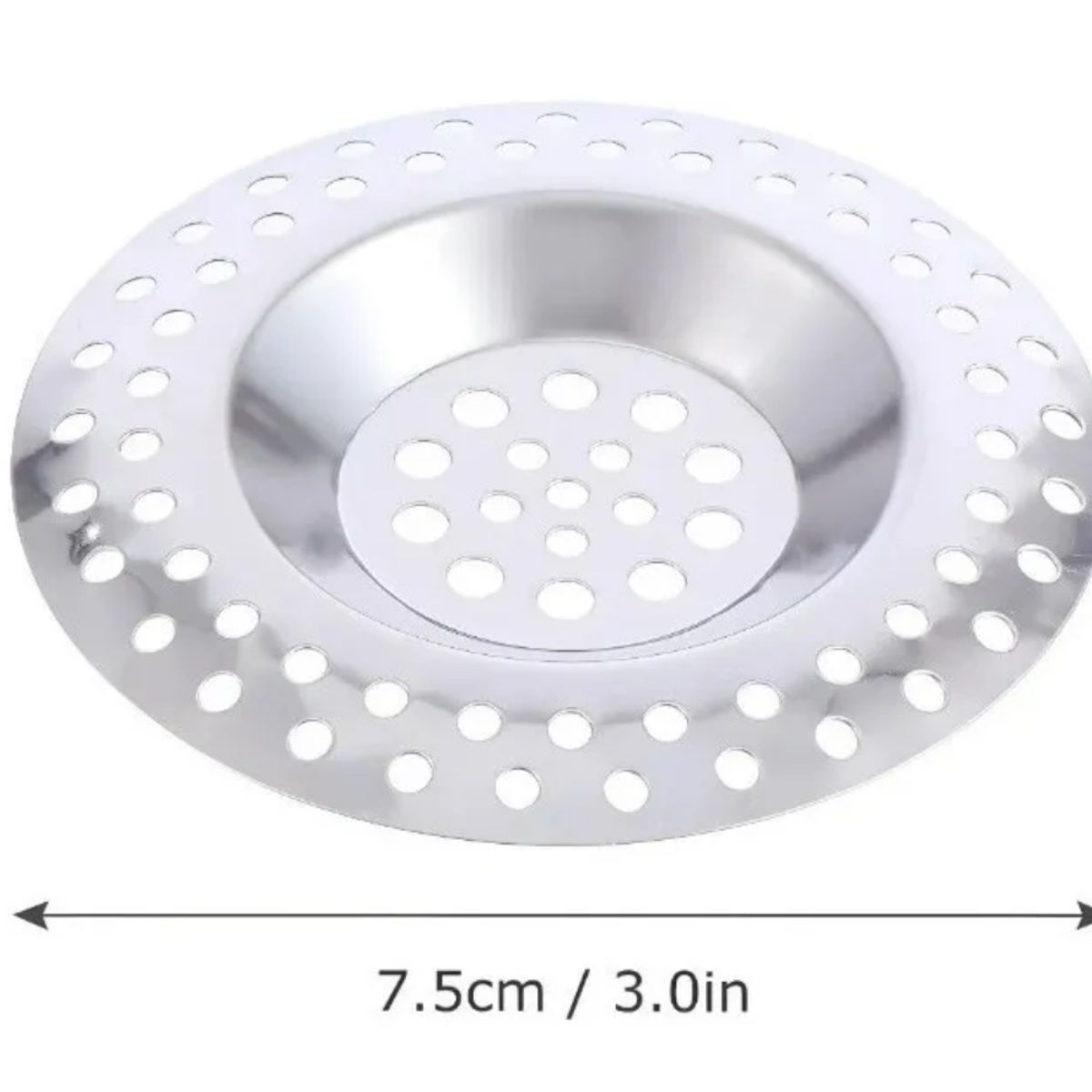 GENERICO - 3 Rejilla Filtro Lavaplatos Escurridor Organizador Lavaplato