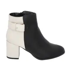 POLICE - Botin Mujer Negro Rodas 11