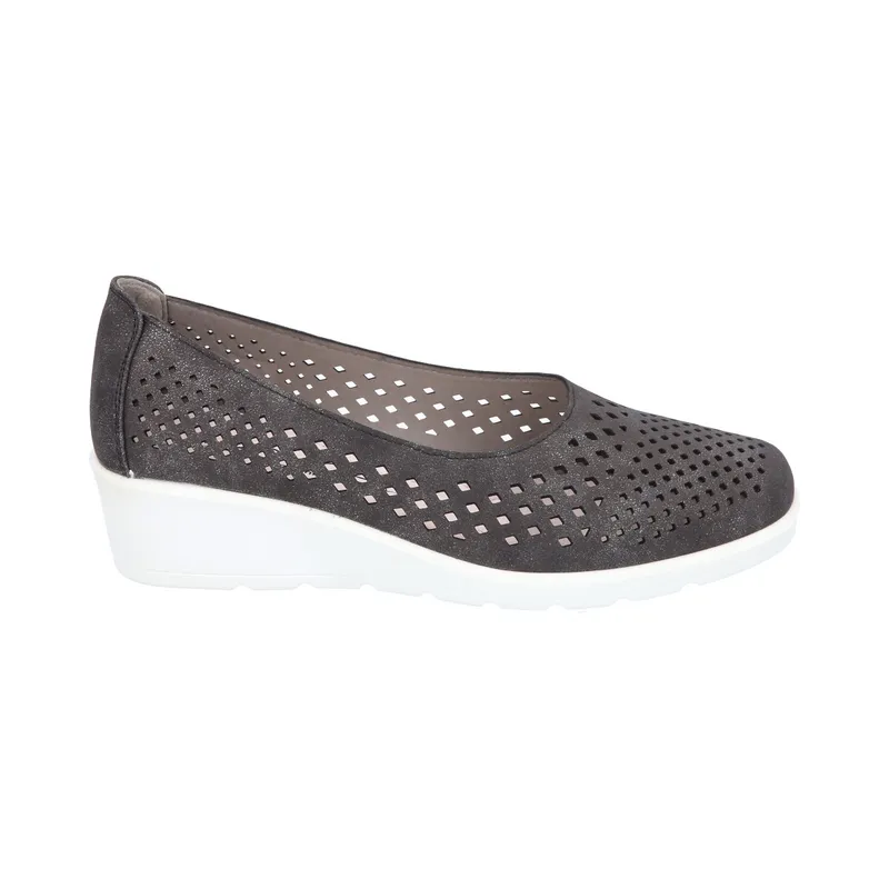 POLICE - Zapato Mujer Negro Confort Police