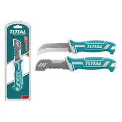 TOTAL TOOLS - Cuchillo Pelacables Curvo 200mm