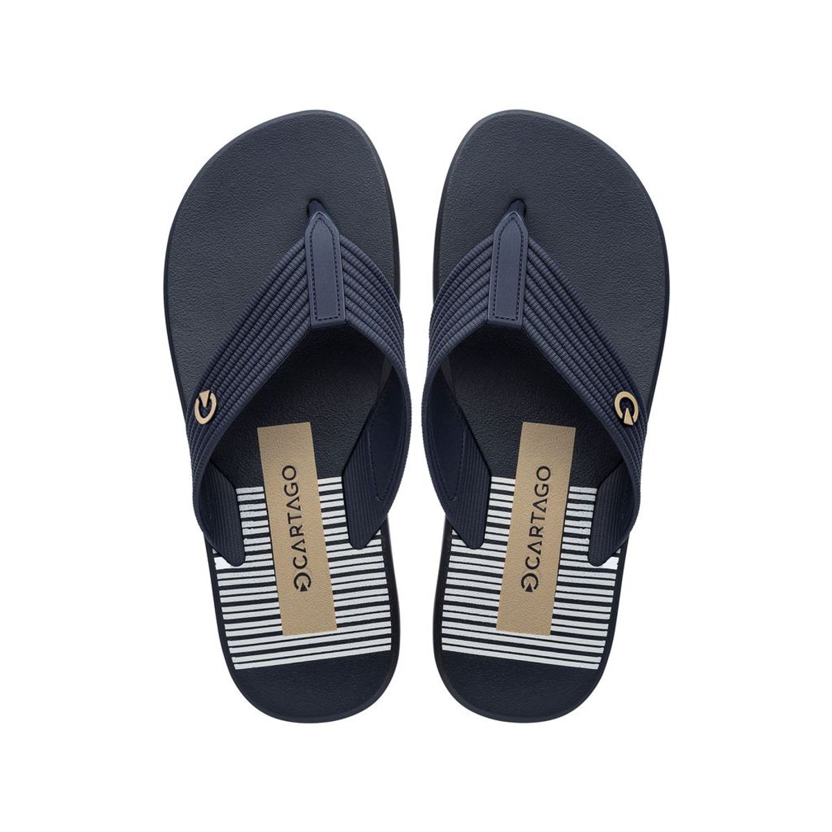 CARTAGO - Sandalia Hombre Negro Montreal 410 Cartago