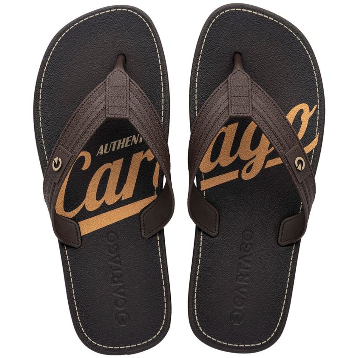 CARTAGO - Sandalia Hombre Marrón Dakar 393 Cartago