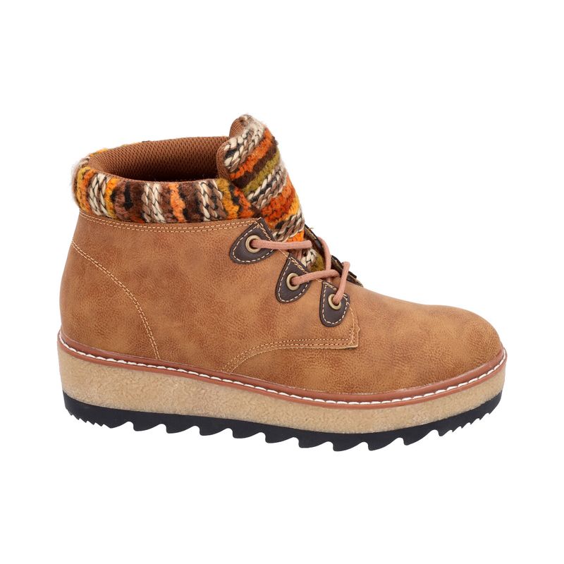 POLICE - Botin Mujer Camel Nobuck 21 Police